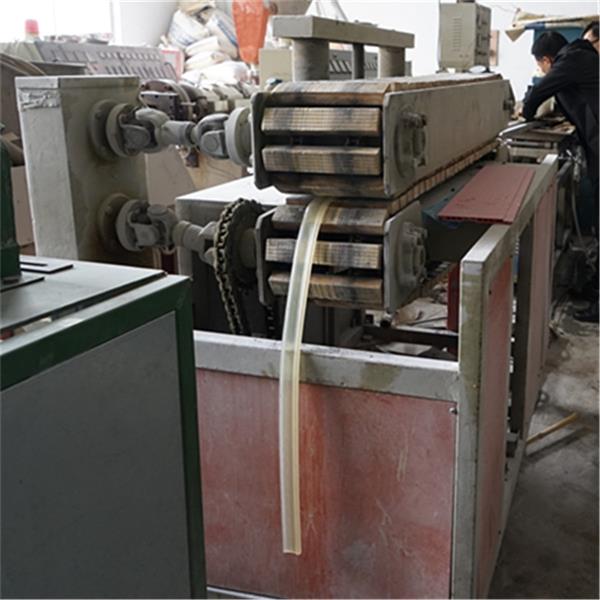 PVC plastic extruding