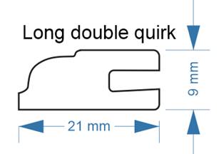 Aerated PVC profile