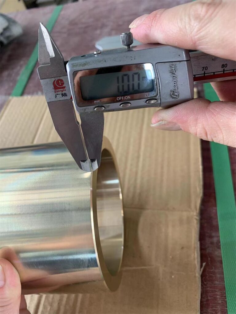 copper flanged sleeve manufacturer