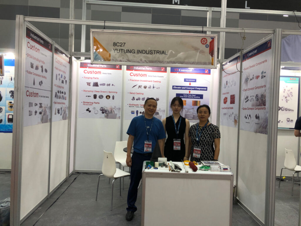 Manufacturing Expo 2023 Bangkok Thailand industrial exhibition booth Nantong Yutung Industrial Co., Ltd
