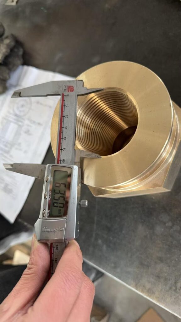 industrial valve stem nut bronze casting