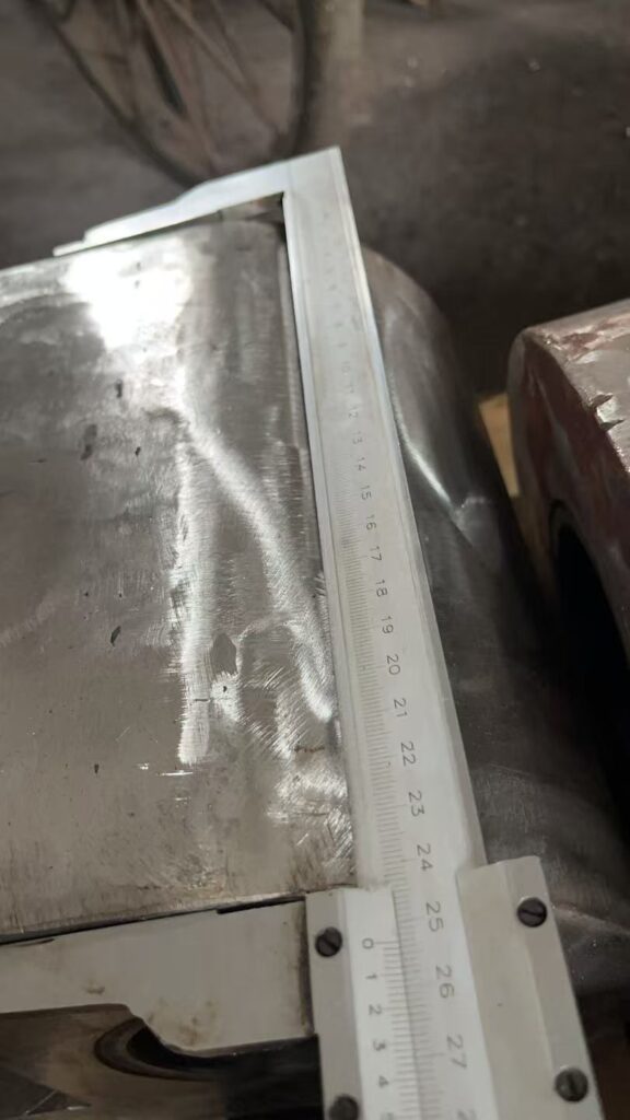 industrial metal fabrication component