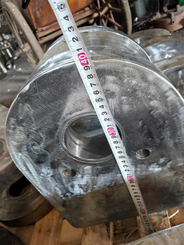 Metal part dimension verification using digital caliper