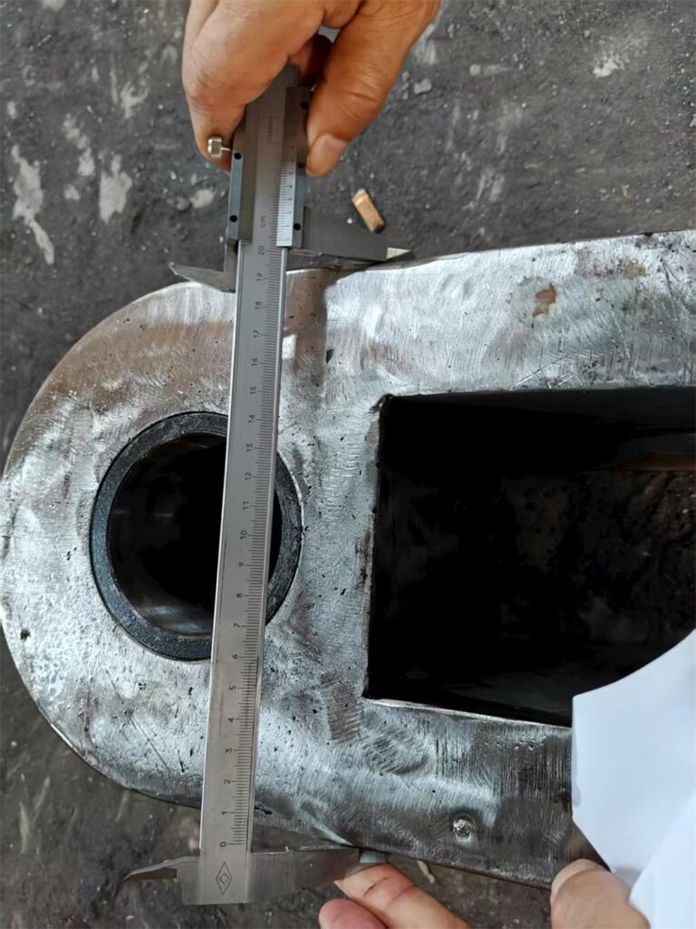 custom metal fabrication project part