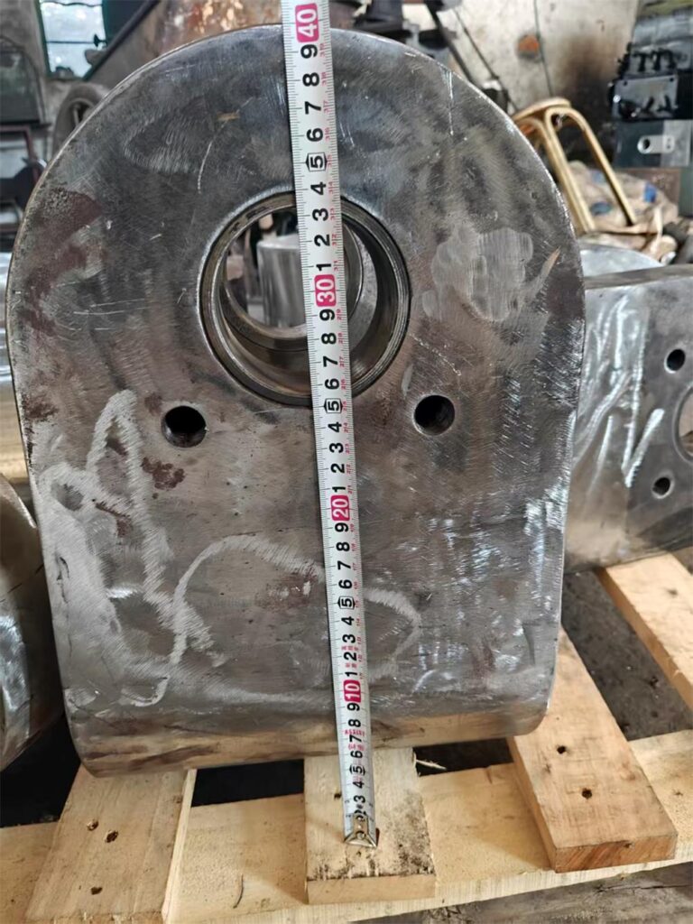 Quality inspection of welded component for government project