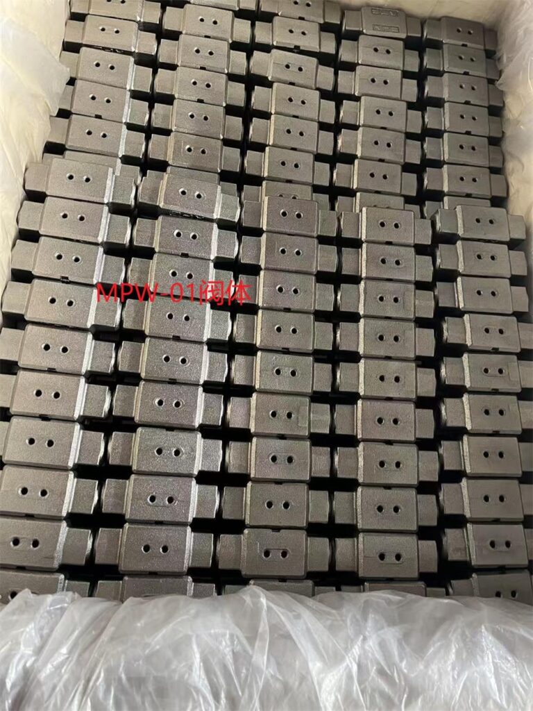 hydraulic system valve casting part