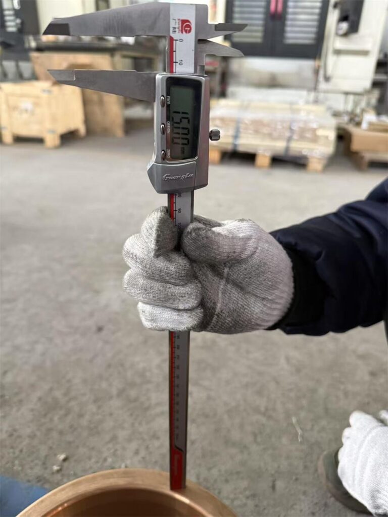 bronze casting outside diameter inspection