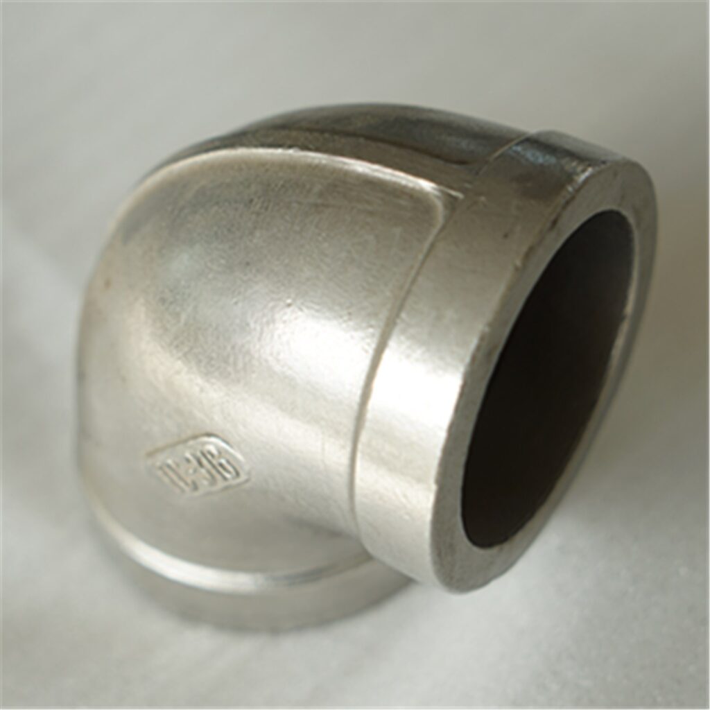 investment casting pipe fitting stainless steel elbow