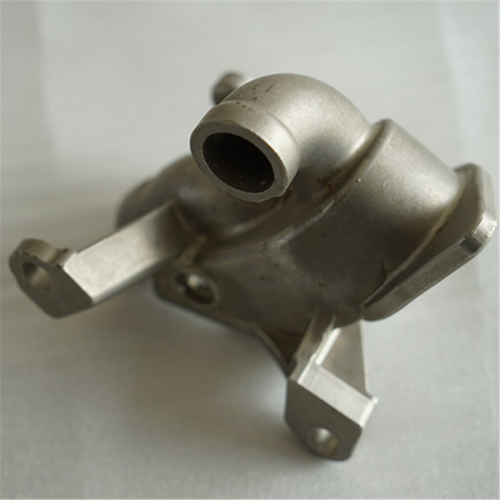 precision investment casting valve body with complex geometry