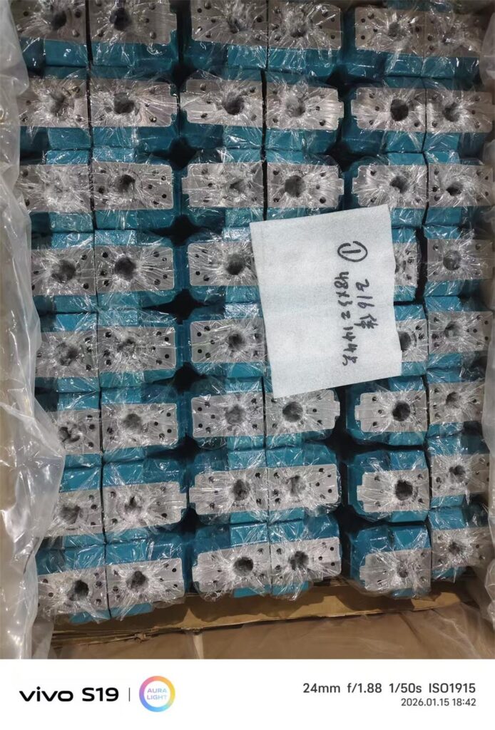 industrial hydraulic valve body machining