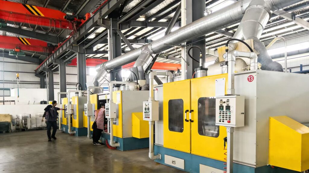 Our quality control process includes strict inspection of metal parts using professional testing equipment to ensure consistency, durability, and compliance with customer requirements before shipment.