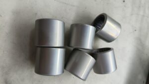 Zinc-nickel plated needle roller bearings with 440C stainless steel rollers for corrosion-resistant applications