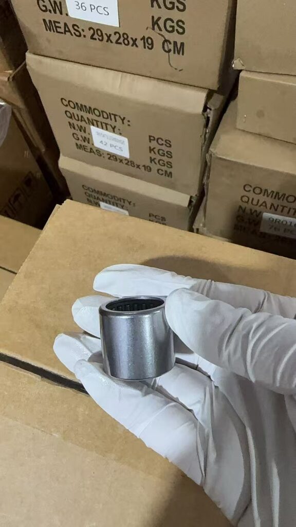Packed needle bearings ready for shipment to USA customer