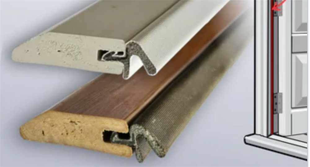 Soft and rigid PVC bead seal used for window and door sealing application