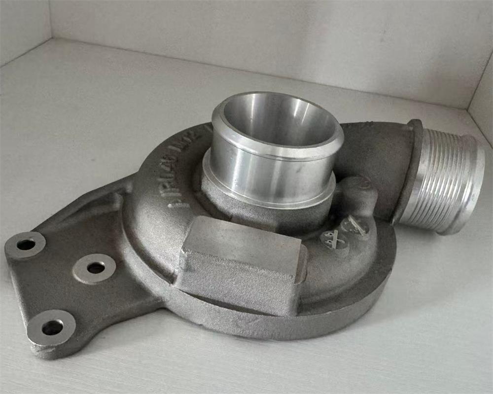 Custom cast aluminum pump housing for fluid handling equipment