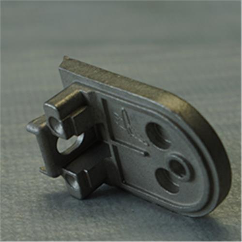 Custom investment cast machinery component with complex housing and mounting features