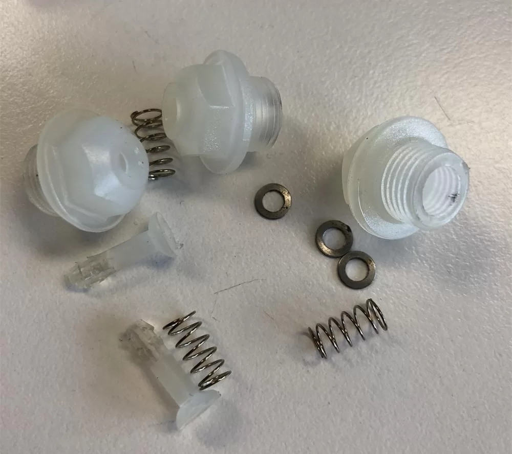 custom plastic and metal component assembly