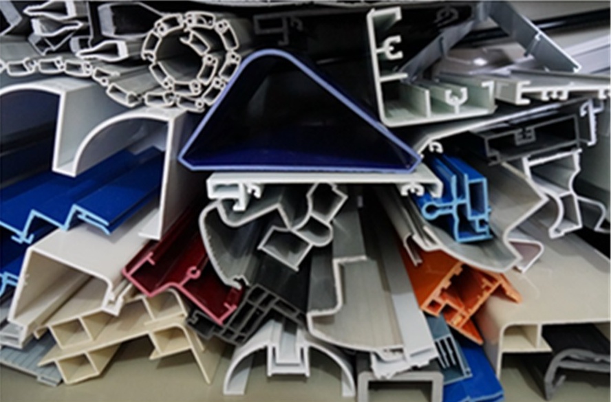 custom plastic extrusion profile samples