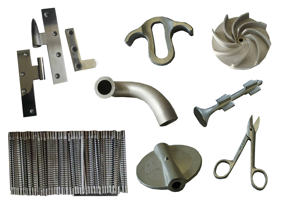 precision investment casting parts examples